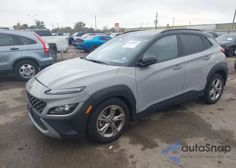 2022 Hyundai Kona Sel from USA, damaged, VIN KM8K6CAB1NU883546